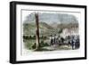 Battle of Philippi, West Virginia, American Civil War, June 1861-null-Framed Giclee Print