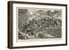 Battle of Pirot 1885-null-Framed Art Print