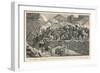 Battle of Pirot 1885-null-Framed Art Print