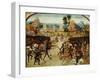 Battle of Poitiers, 1365-null-Framed Giclee Print