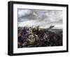 Battle of Poitiers, 1830-Eugene Delacroix-Framed Giclee Print