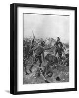 Battle of Poitiers, France, 1356-Henri-Louis Dupray-Framed Giclee Print