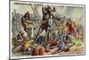 Battle of Poitiers, France, 1356-null-Mounted Giclee Print