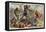 Battle of Poitiers, France, 1356-null-Framed Stretched Canvas