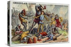 Battle of Poitiers, France, 1356-null-Stretched Canvas