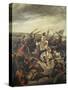 Battle of Poitiers-Eugene Delacroix-Stretched Canvas