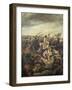 Battle of Poitiers-Eugene Delacroix-Framed Giclee Print