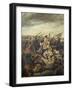 Battle of Poitiers-Eugene Delacroix-Framed Giclee Print