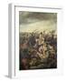 Battle of Poitiers-Eugene Delacroix-Framed Giclee Print