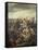 Battle of Poitiers-Eugene Delacroix-Framed Stretched Canvas