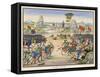 Battle of Poitiers-null-Framed Stretched Canvas