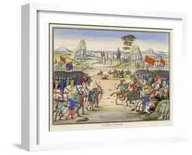 Battle of Poitiers-null-Framed Art Print