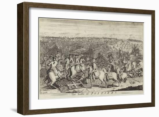 Battle of Poitiers-null-Framed Giclee Print