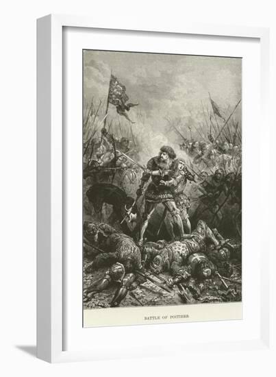 Battle of Poitiers-null-Framed Giclee Print