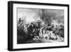 Battle of Princeton, 1777-John Trumbull-Framed Giclee Print