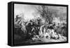 Battle of Princeton, 1777-John Trumbull-Framed Stretched Canvas