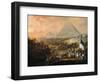 Battle of Pyramids, 21 July 1798-Francois Louis Joseph Watteau-Framed Giclee Print