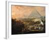 Battle of Pyramids, 21 July 1798-Francois Louis Joseph Watteau-Framed Giclee Print