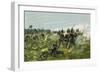 Battle of Quatre Bras-null-Framed Art Print