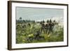 Battle of Quatre Bras-null-Framed Art Print