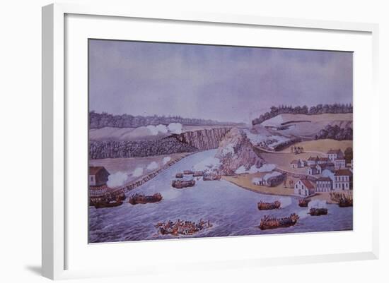 Battle of Queenston Heights-null-Framed Giclee Print