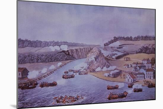 Battle of Queenston Heights-null-Mounted Giclee Print