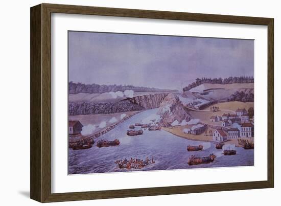 Battle of Queenston Heights-null-Framed Giclee Print