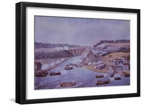 Battle of Queenston Heights-null-Framed Giclee Print