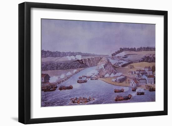 Battle of Queenston Heights-null-Framed Giclee Print