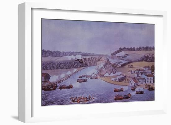 Battle of Queenston Heights-null-Framed Giclee Print