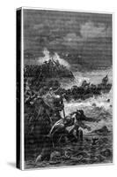 Battle of Quiberon, 1898-Barbant-Stretched Canvas