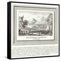 Battle of Quiberon, France, 21 July 1795-Jean Duplessis-bertaux-Framed Stretched Canvas