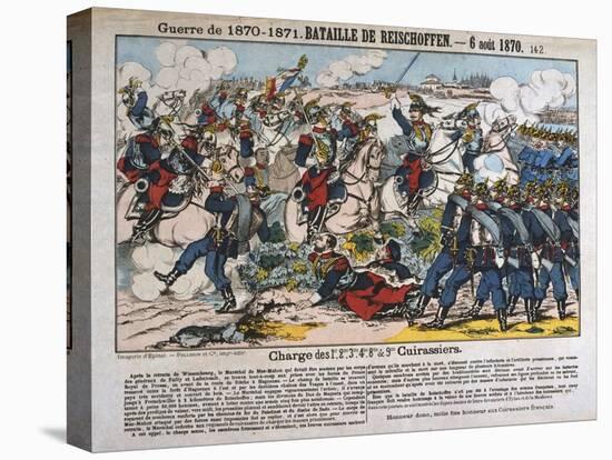 Battle of Reichshoffen, Franco-Prussian War, 6th August 1870-null-Stretched Canvas