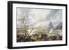Battle of Rivoli, 14 January 1797, Painting by Louis Albert Guislain Baclere D'Albe-null-Framed Giclee Print