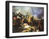 Battle of Rivoli Won by the Emperor Napoleon I, 14 January 1797, (C1835-188)-Felix Henri Emmanuel Philippoteaux-Framed Giclee Print