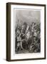 Battle of Rocroi, Louis II Conde Rallies the French-Pardinel-Framed Art Print