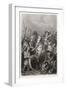 Battle of Rocroi, Louis II Conde Rallies the French-Pardinel-Framed Art Print