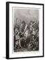 Battle of Rocroi, Louis II Conde Rallies the French-Pardinel-Framed Art Print