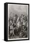 Battle of Rocroi, Louis II Conde Rallies the French-Pardinel-Framed Stretched Canvas