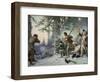 Battle of Roger's Rock-Jean Leon Gerome Ferris-Framed Giclee Print