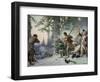 Battle of Roger's Rock-Jean Leon Gerome Ferris-Framed Giclee Print