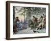 Battle of Roger's Rock-Jean Leon Gerome Ferris-Framed Giclee Print