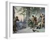 Battle of Roger's Rock-Jean Leon Gerome Ferris-Framed Giclee Print