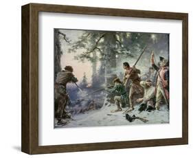 Battle of Roger's Rock-Jean Leon Gerome Ferris-Framed Premium Giclee Print