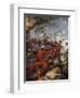 Battle of Rorke's Drift, Natal, Angol-Zulu War, 1879-Joseph Ratcliffe Skelton-Framed Giclee Print