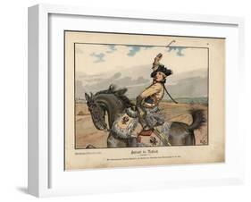 Battle of Rossbach-Richard Knoetel-Framed Giclee Print