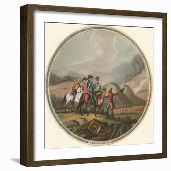 'Battle of Salamanca', 1815, (1910)-Edward Orme-Framed Giclee Print