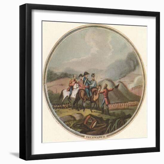 'Battle of Salamanca', 1815, (1910)-Edward Orme-Framed Giclee Print