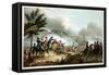 Battle of Salamanca, 22nd July 1812, Etched by J. Clarke, Coloured by M. Dubourg-William Heath-Framed Stretched Canvas