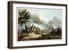 Battle of Salamanca, 22nd July 1812, Etched by J. Clarke, Coloured by M. Dubourg-William Heath-Framed Giclee Print